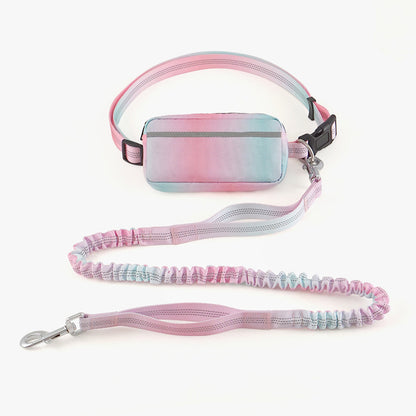 Hands-Free Adjustable Dog Leash with Waist Belt