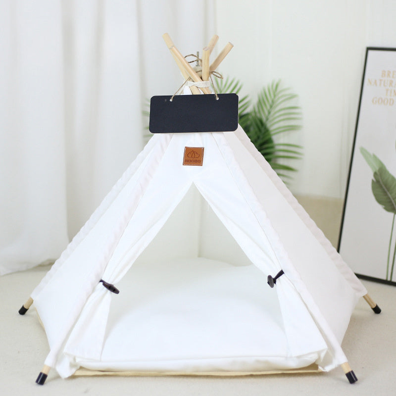 Cozy Pet Teepee Tent Bed