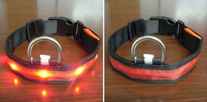 LED Flashing Dog Collar