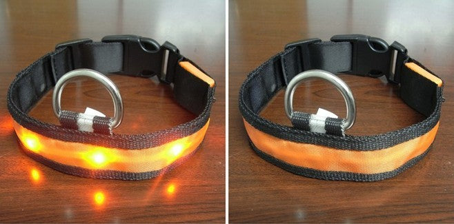 LED Flashing Dog Collar