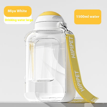 2-in-1 Portable Pet Water and Food Dispenser