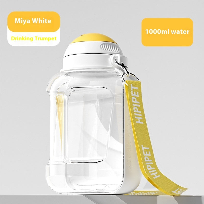 2-in-1 Portable Pet Water and Food Dispenser