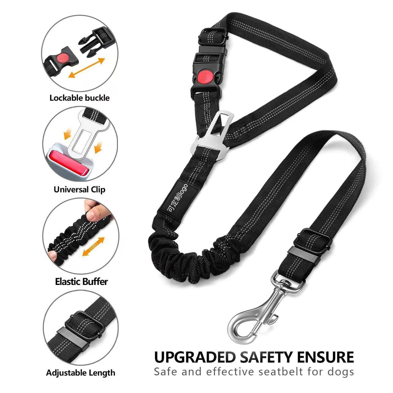 Nylon Tow Rope with Metal Buckle