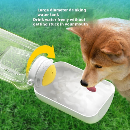 2-in-1 Portable Pet Water and Food Dispenser