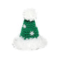 Festive Hand-Woven Pet Christmas Hat