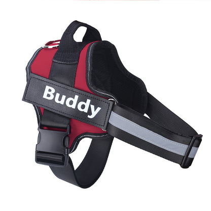 Personalized Reflective No-Pull Dog Harness