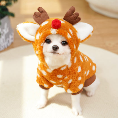 Christmas Elk Pet Costume