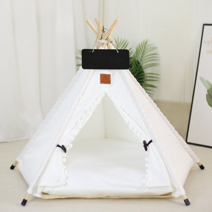 Cozy Pet Teepee Tent Bed