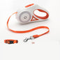 Retractable Dog Leash with Collar and Spotlight