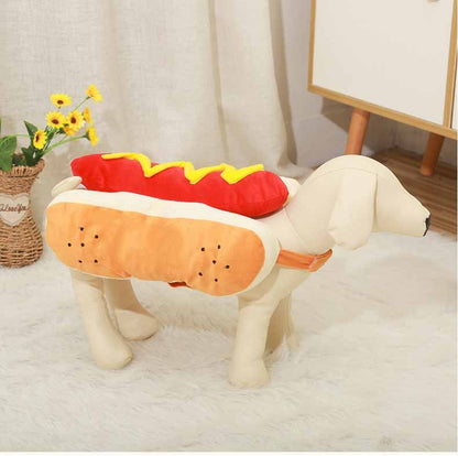 Hot Dog Costume for Dogs