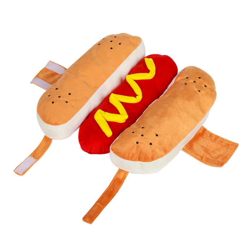 Hot Dog Costume for Dogs