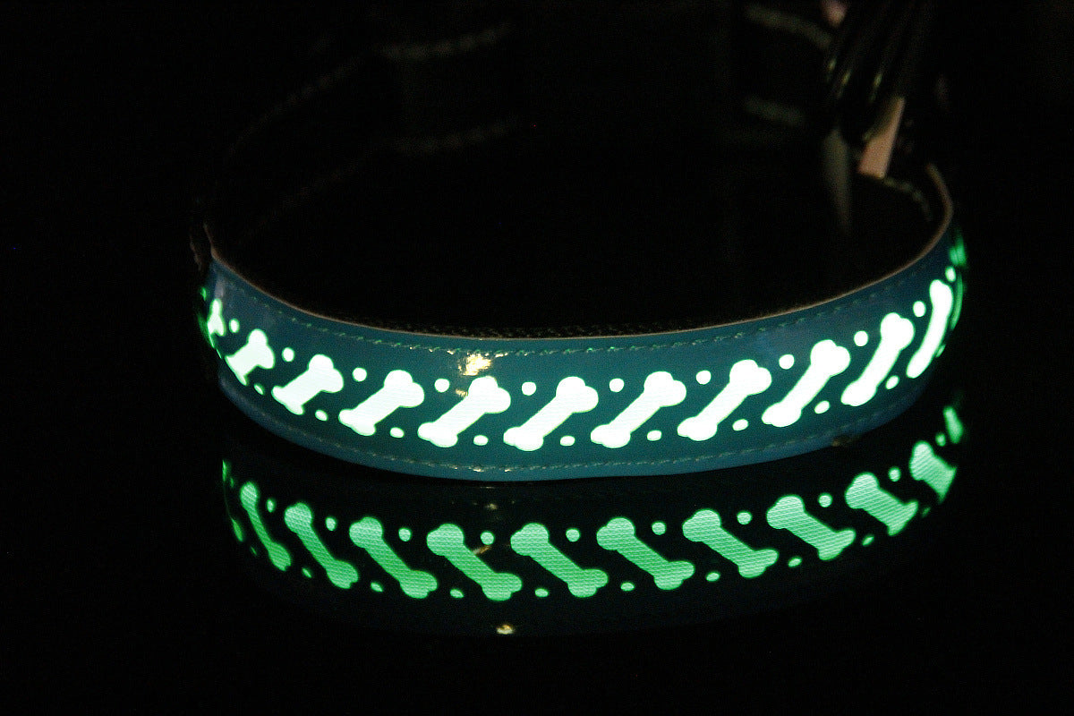 LED Leather Collar for Pets