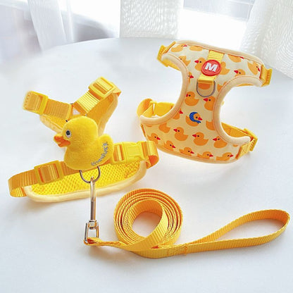 Yellow Duck Traction Rope for Pets