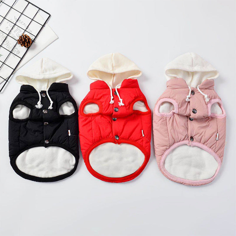 Warm Cotton Vest for Dogs