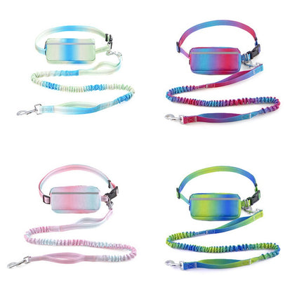 Hands-Free Adjustable Dog Leash with Waist Belt