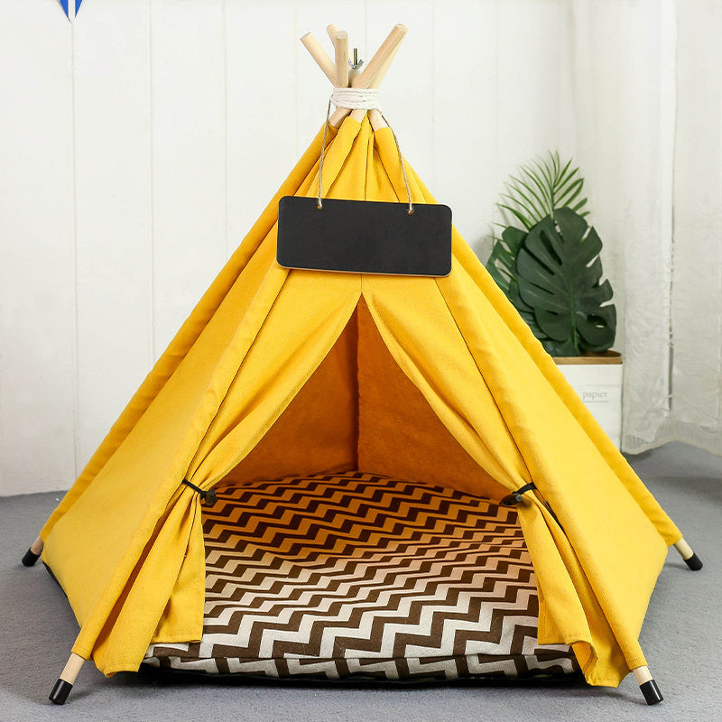 Cozy Pet Teepee Tent Bed