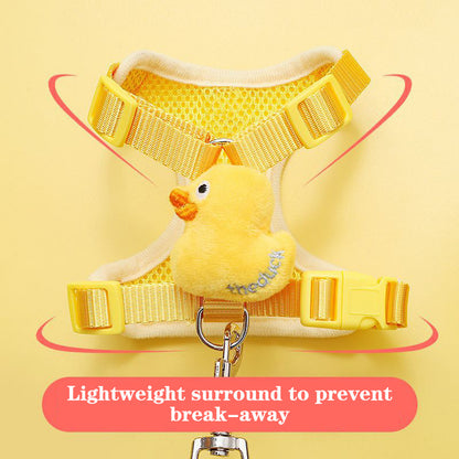 Yellow Duck Traction Rope for Pets