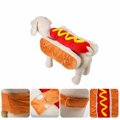 Hot Dog Costume for Dogs