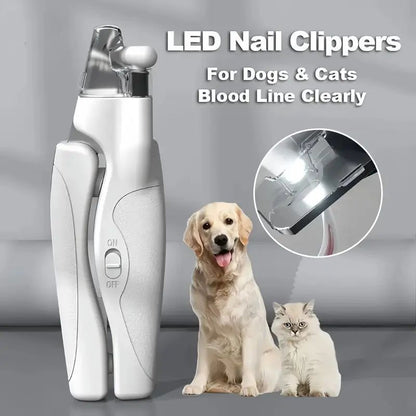 Rechargeable LED Pet Nail Clippers