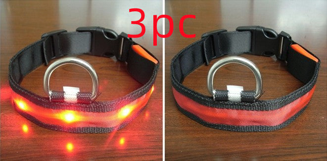 LED Flashing Dog Collar