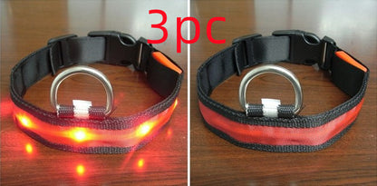 LED Flashing Dog Collar